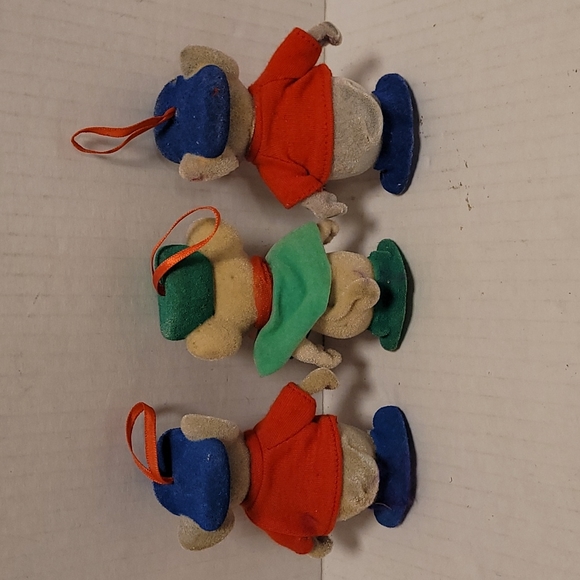 Vintage Disney Bernard and Miss Bianca Flocked Ornaments - Picture 7 of 16